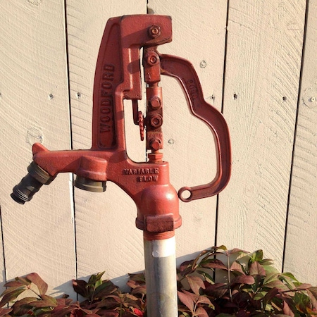 Woodford Mfg 1 in. x 3/4 in. NPT x MPT 1-1/4 in. Galvanized Steel Pipe x 1 ft. Bury Y1 Freezeless Yard Hydrant Y1-1